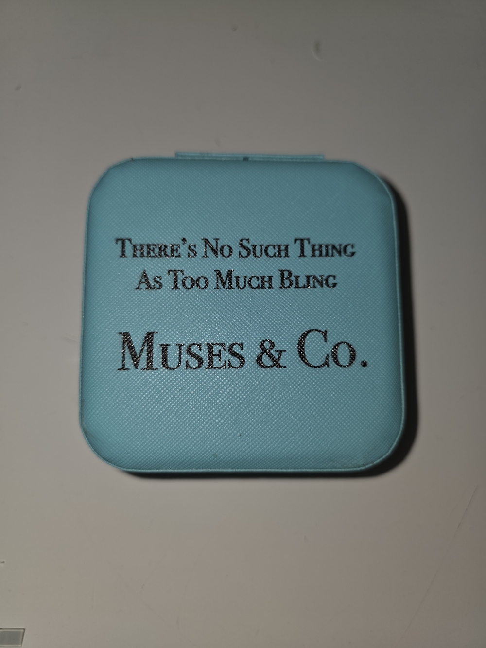 Women's Jewelry Box in Light Blue